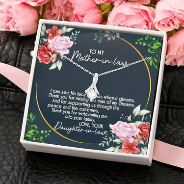 Mother In Law Alluring Beauty Necklace - Love You This Much